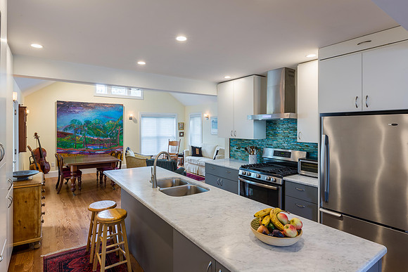 New Kitchen to Family:DR Addition