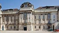 Vienna, Austrian National Library (Hofbibliothek) south face