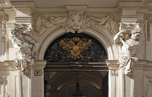 Vienna, Bohemian Chancery portal detail