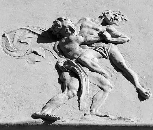 Vienna, Schönborn-Batthyany Palace relief 1