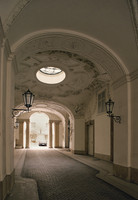 Vienna, City Palace of Prince Eugene carriageway