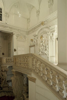 Vienna, City Palace of Prince Eugene stair