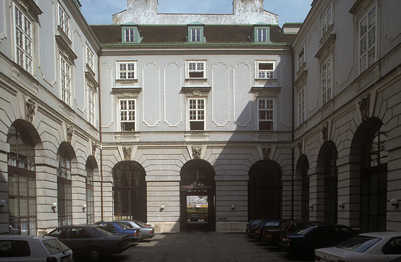 Vienna, Trautson Palace courtyard 2