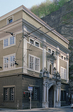 Salzburg, Hofmarstall (Festival Hall) facade