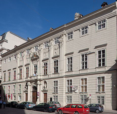 Vienna, Schönborn-Batthyany Palace facade