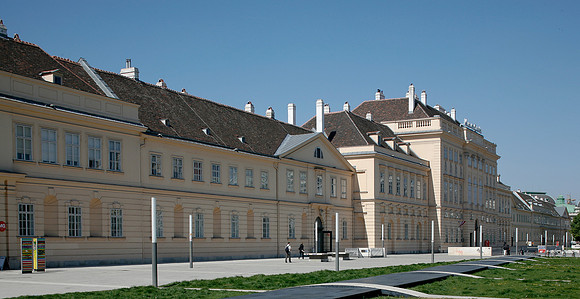 Vienna, Hofstallung (Museumsquartier) facade 2