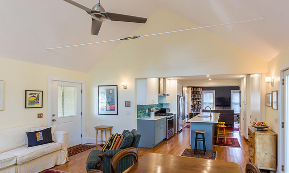 Addition Interior to W thru New Kitchen
