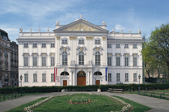 Vienna, Trautson Palace main facade