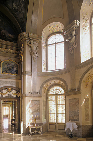 Vienna, Schwarzenberg Palace, hall detail