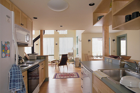 Through Kitchen to LR