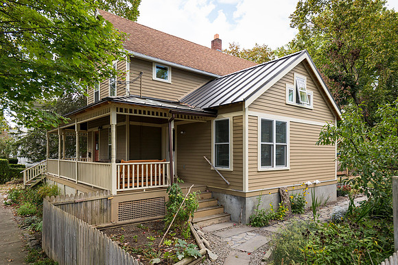 Exterior E Flank with Addition
