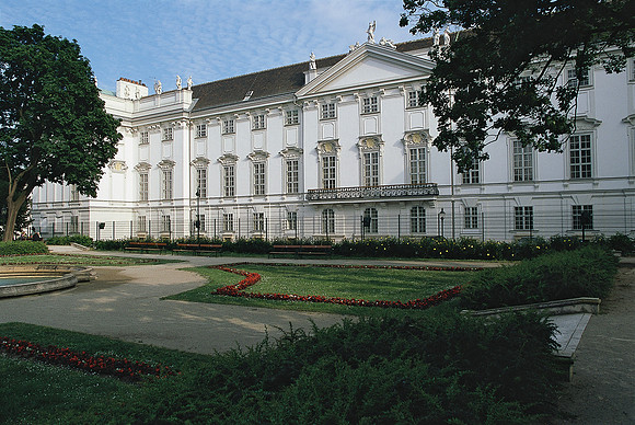Vienna, Trautson Palace garden facade