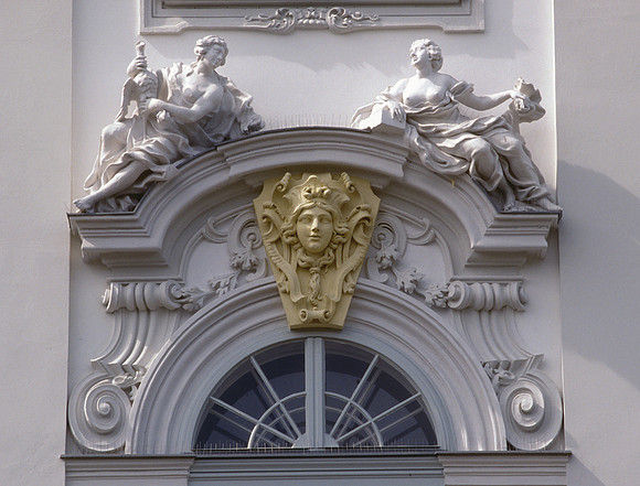 Vienna, Trautson Palace facade decoration 5
