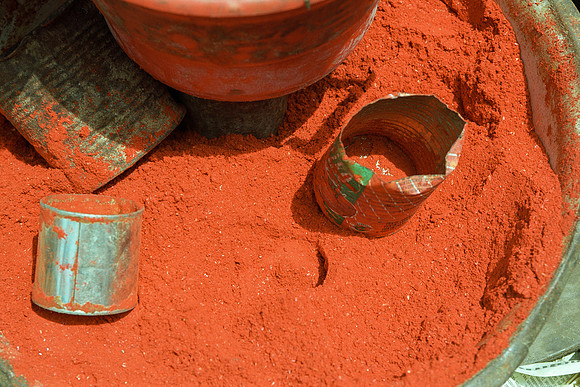 Pepper in a Market Ghana