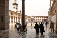 Damascus Great Mosque courtyard