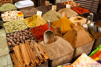 Damascus In Souk al-Bzouriyya
