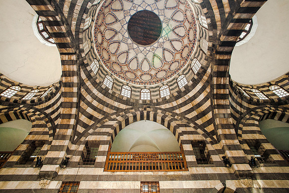 Damascus Khan As'ad Pasha domes