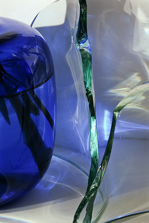 Blue Vase & Shards