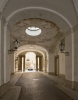 Vienna, City Palace of Prince Eugene carriageway 2