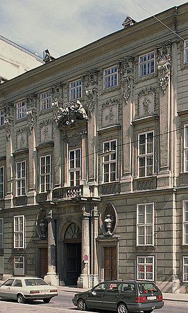 Vienna, Schönborn-Batthyany Palace central bays 1