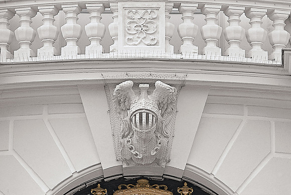 Vienna, Trautson Palace facade decoraton 2