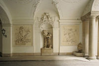Vienna, City Palace of Prince Eugene opposite entry