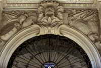 Vienna, City Palace of Prince Eugene, portal decoration