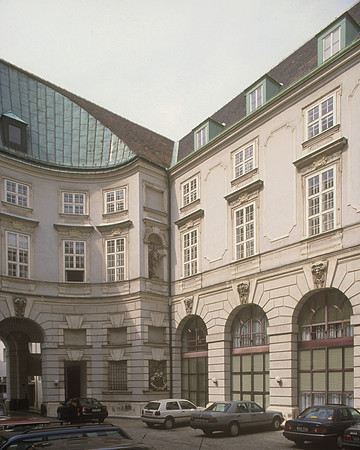 Vienna, Trautson Palace courtyard