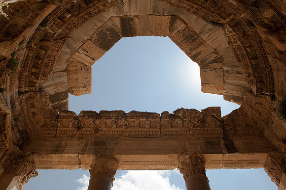 Baalbek Great Courtyard Wall Detail 2