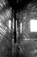 Plastic-Wrapped Doors