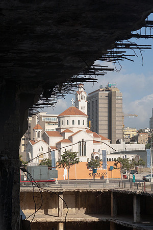 Beirut View through the Egg