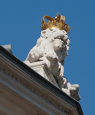 Vienna, Bohemian Chancery gable sculpture