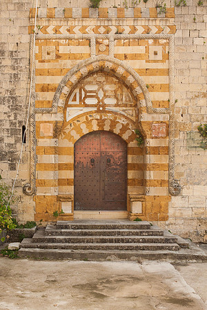 Deir-al-Qamar Palace Door