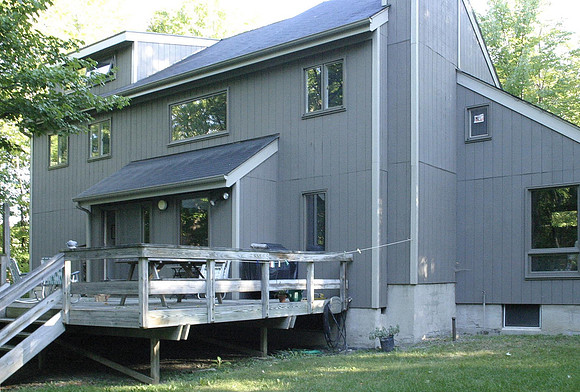 Rear Deck Before Revision and Pavilion