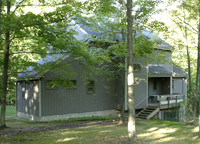 House before Front Entry and Rear Deck Revisions